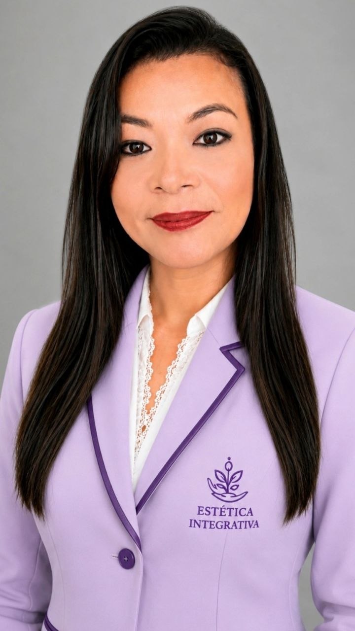 Patrícia Makiyama em seu estúdio
